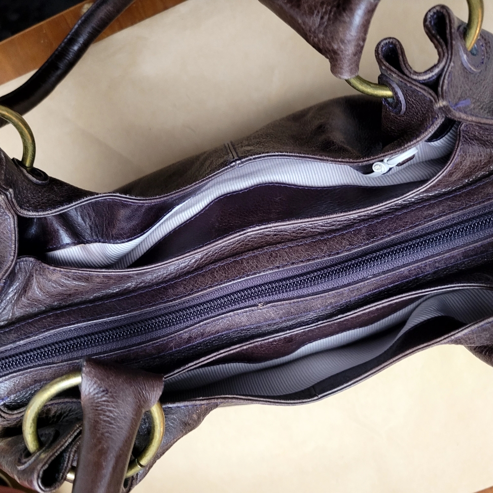 RADLEY LONDON Dark Brown Leather Shoulder Bag - Picture 10 of 13